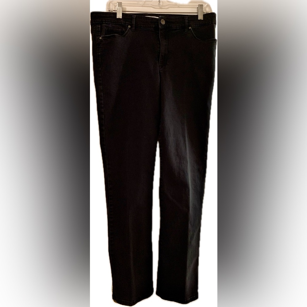 Anne Klein Black Jeans Size 14